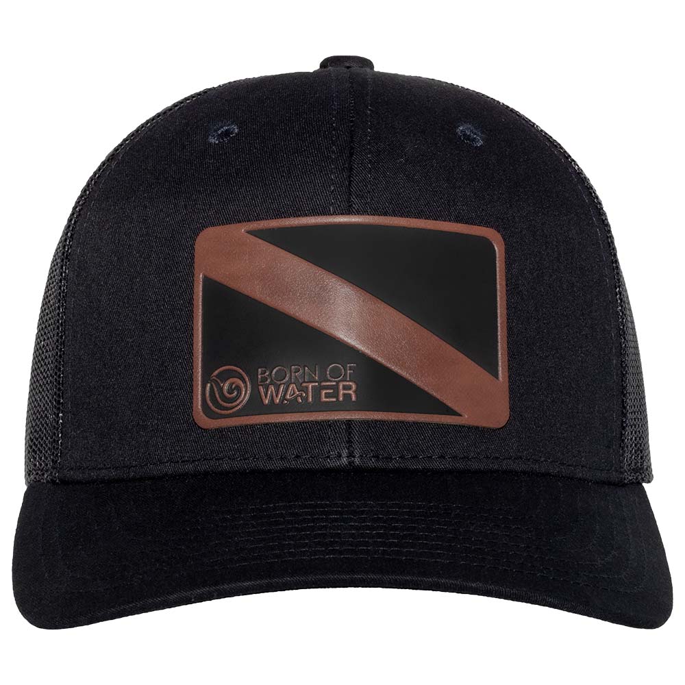 Dive Flag Leather Patch Hat