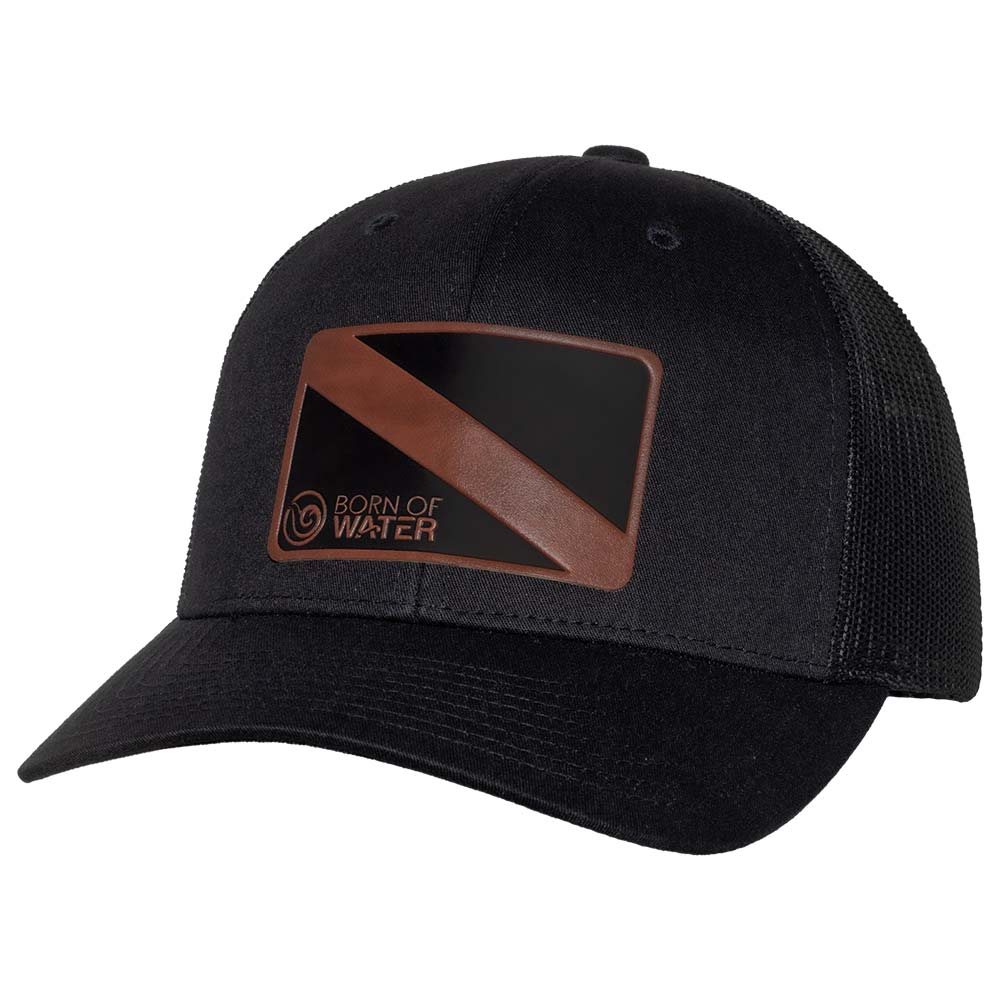 Dive Flag Leather Patch Hat