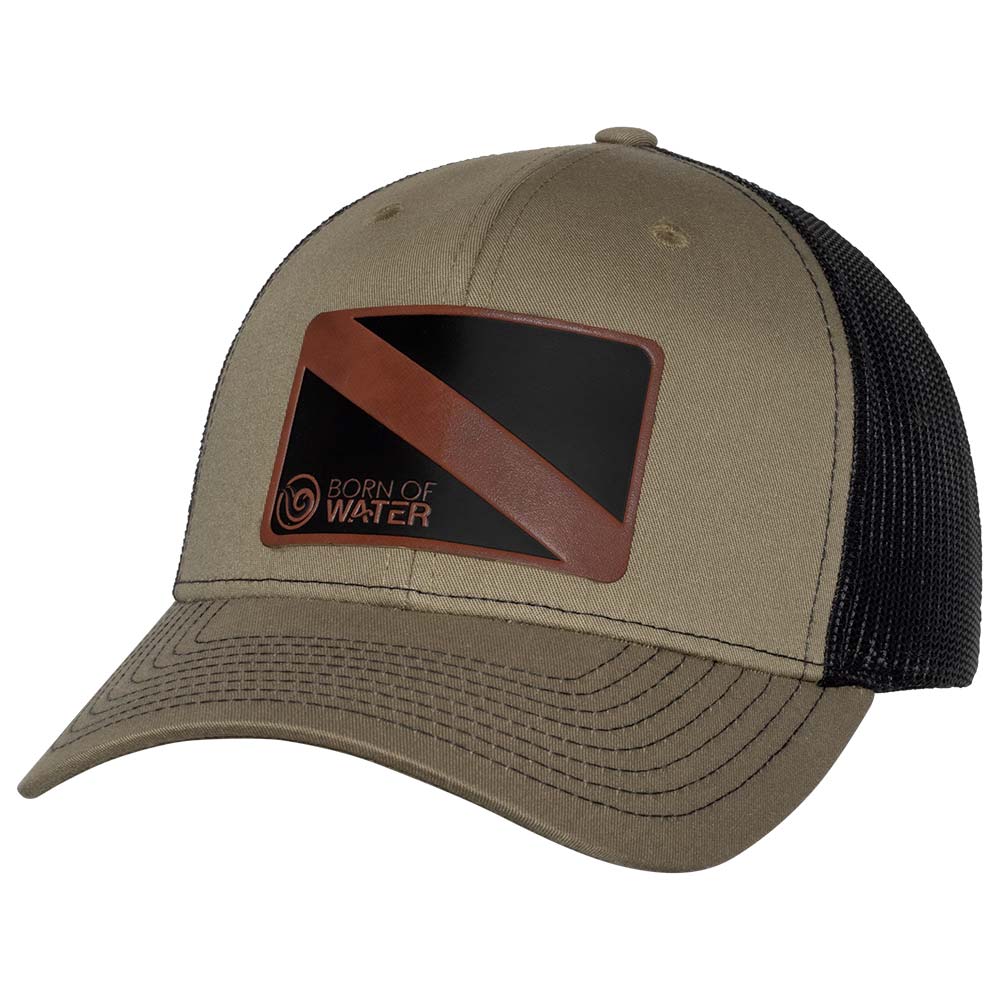 Dive Flag Leather Patch Hat