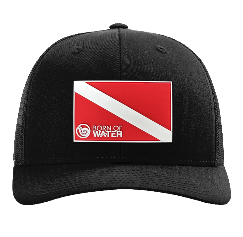 Dive Flag Rubber Patch Hat