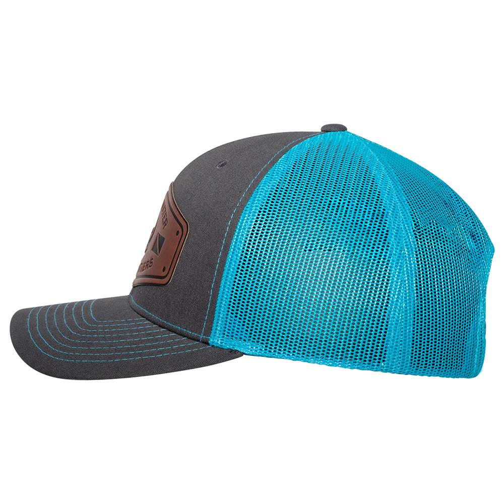 Dive Outfitters Hammerhead Shark Leather Patch Hat