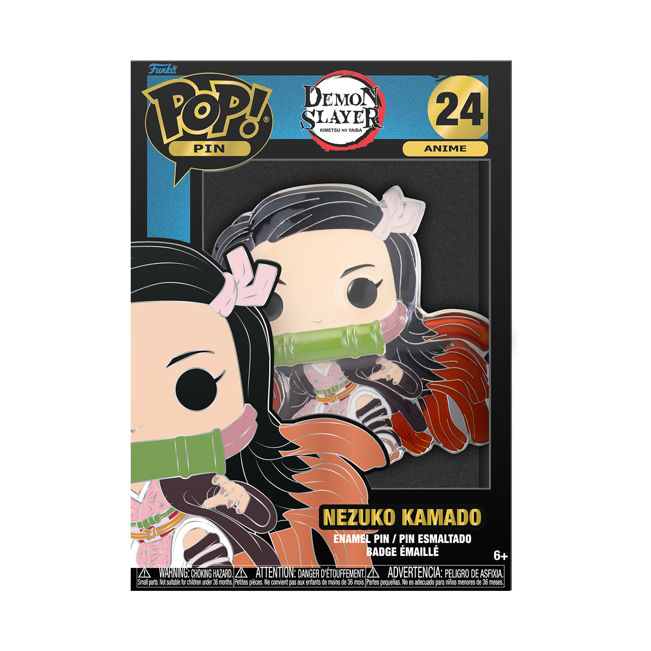 Funko Pop! Sized Pins: Demon Slayer - Nezuko Kamado Pin