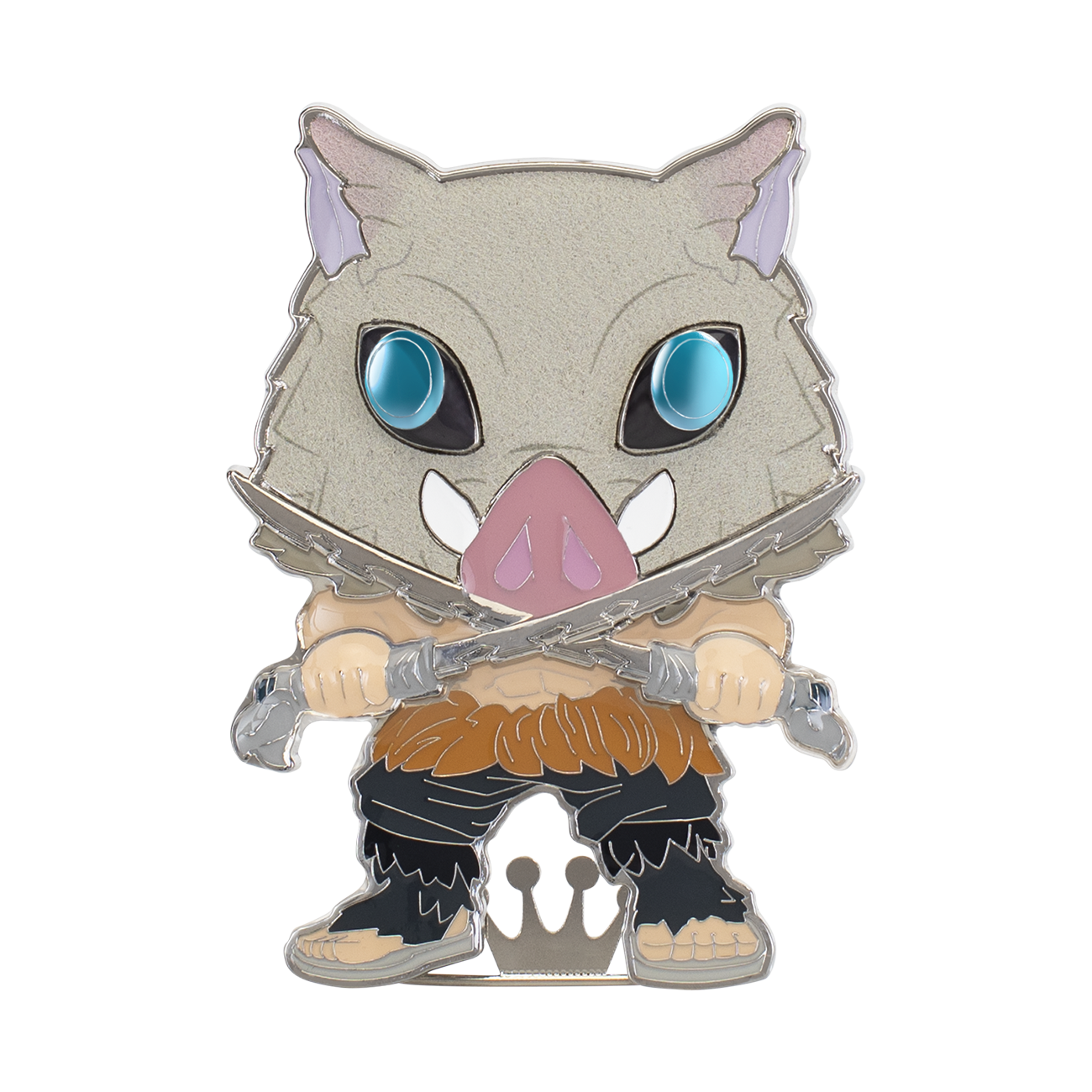 Funko Pop! Sized Pins: Demon Slayer - Inosuke Hashibira Chase Pin