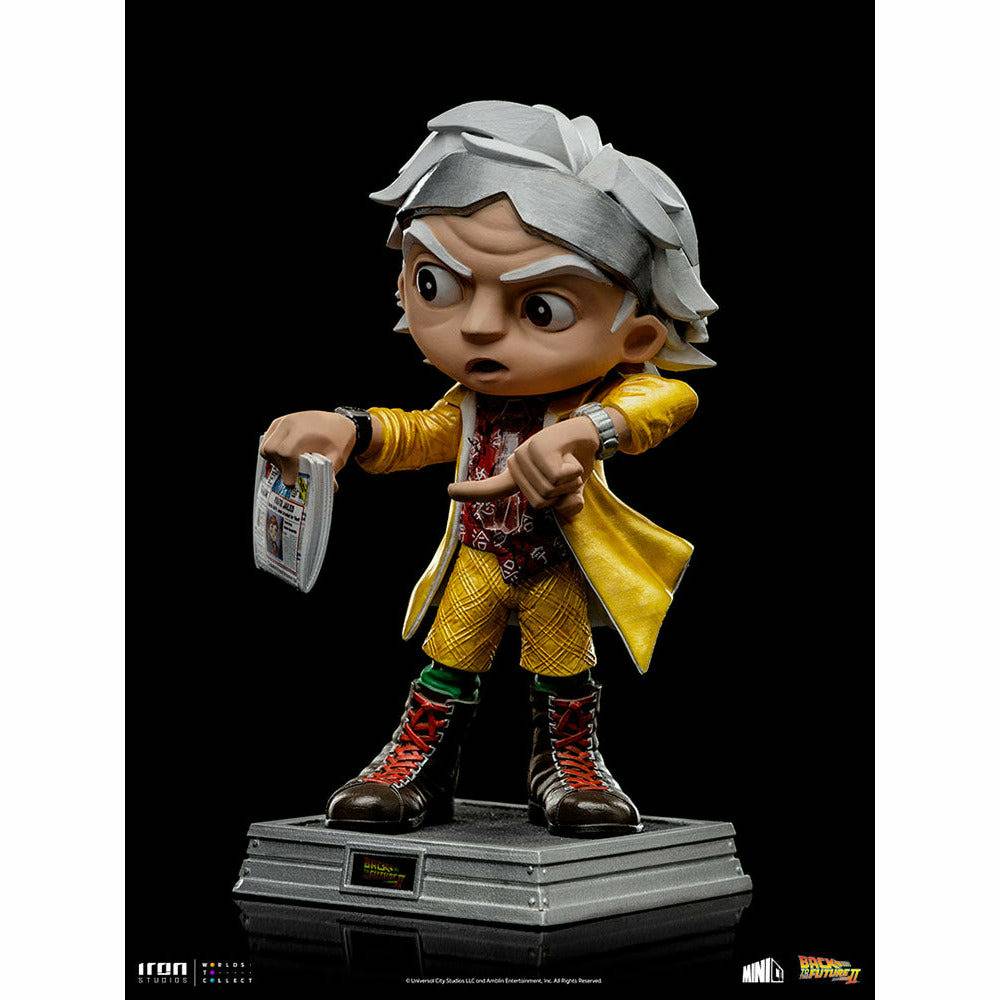 Iron Studios Back to the Future Part II Doc Brown Mini Co. Collectible Figure