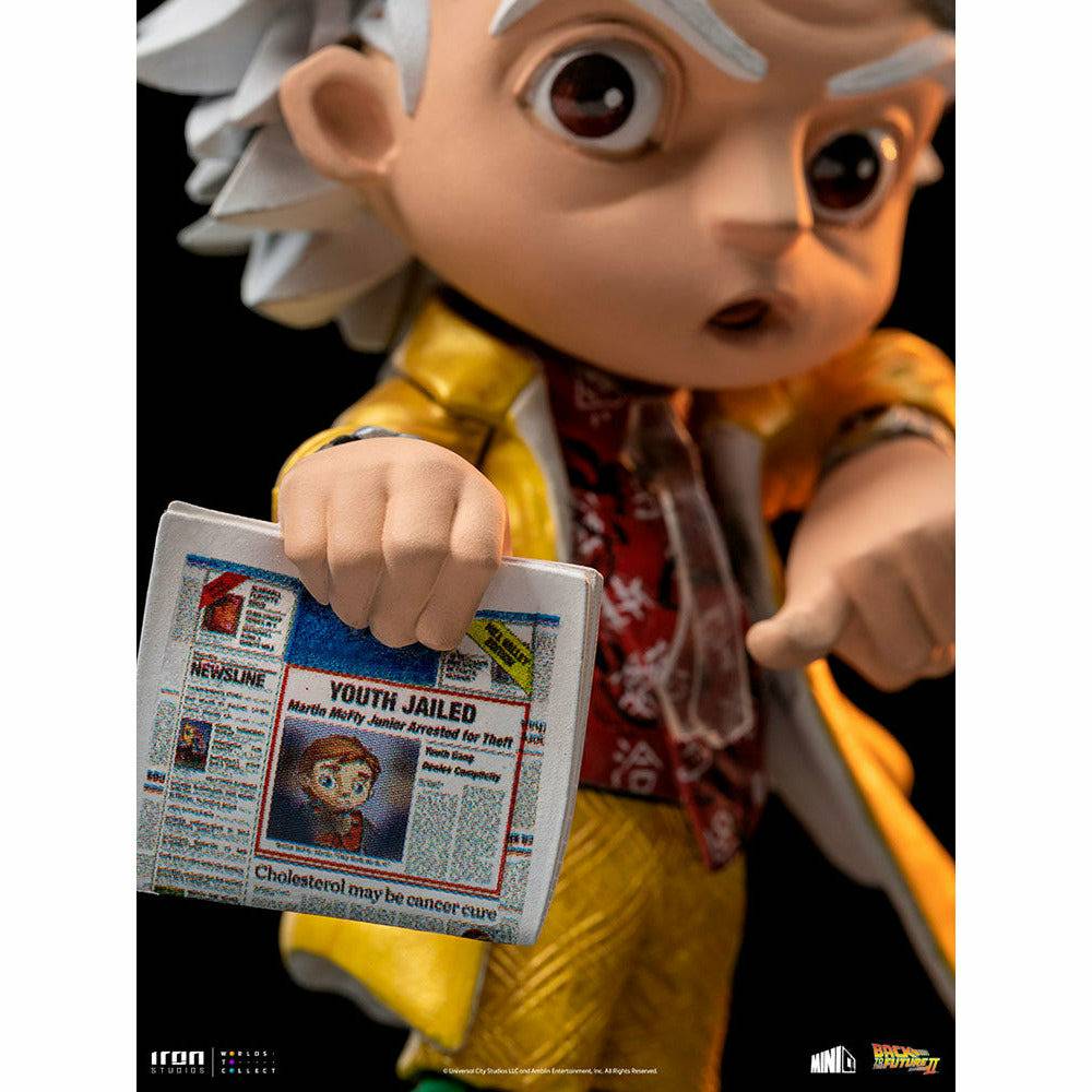 Iron Studios Back to the Future Part II Doc Brown Mini Co. Collectible Figure