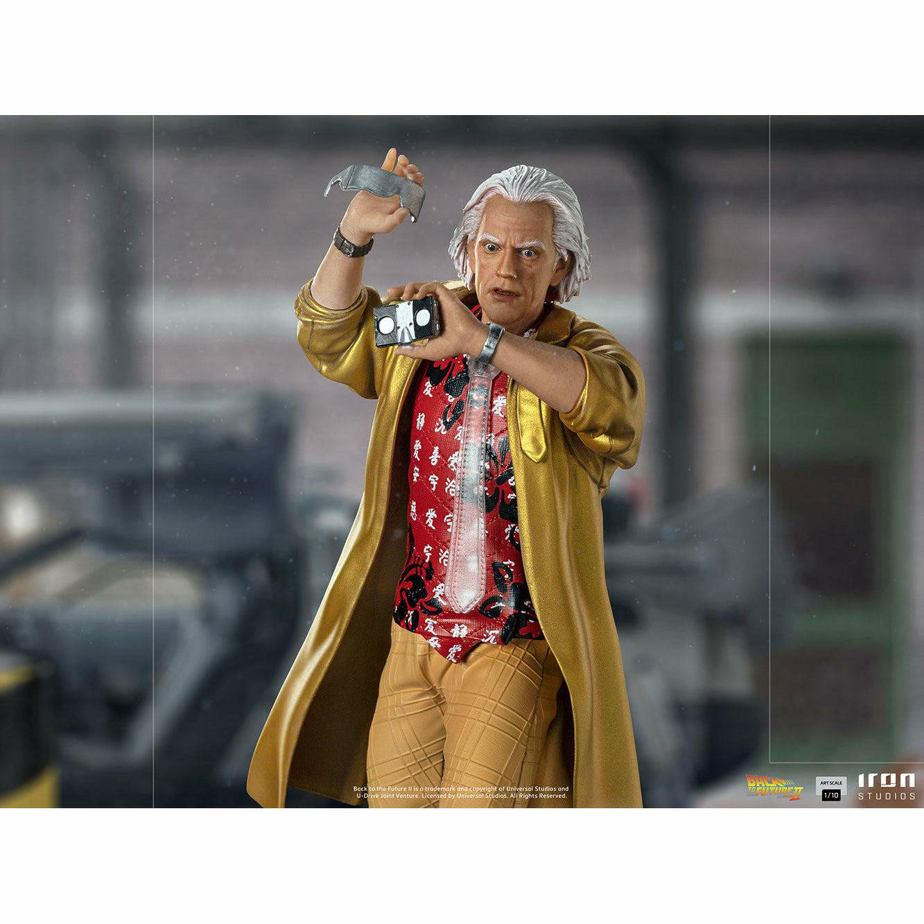 Iron Studios Back to the Future Part II Doc Brown 1:10 Scale Statue