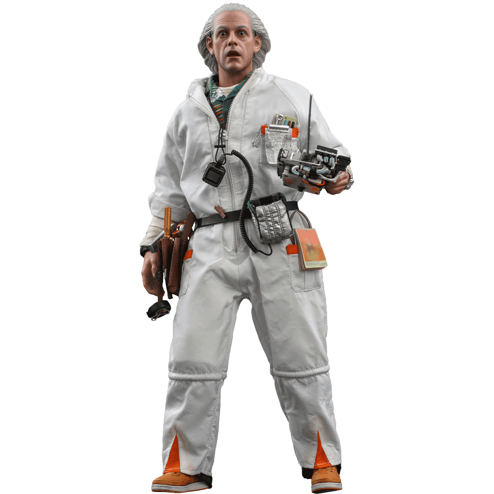 Hot Toys Back to the Future Doc Brown (Standard Version) 1:6 Scale Collectible Figure