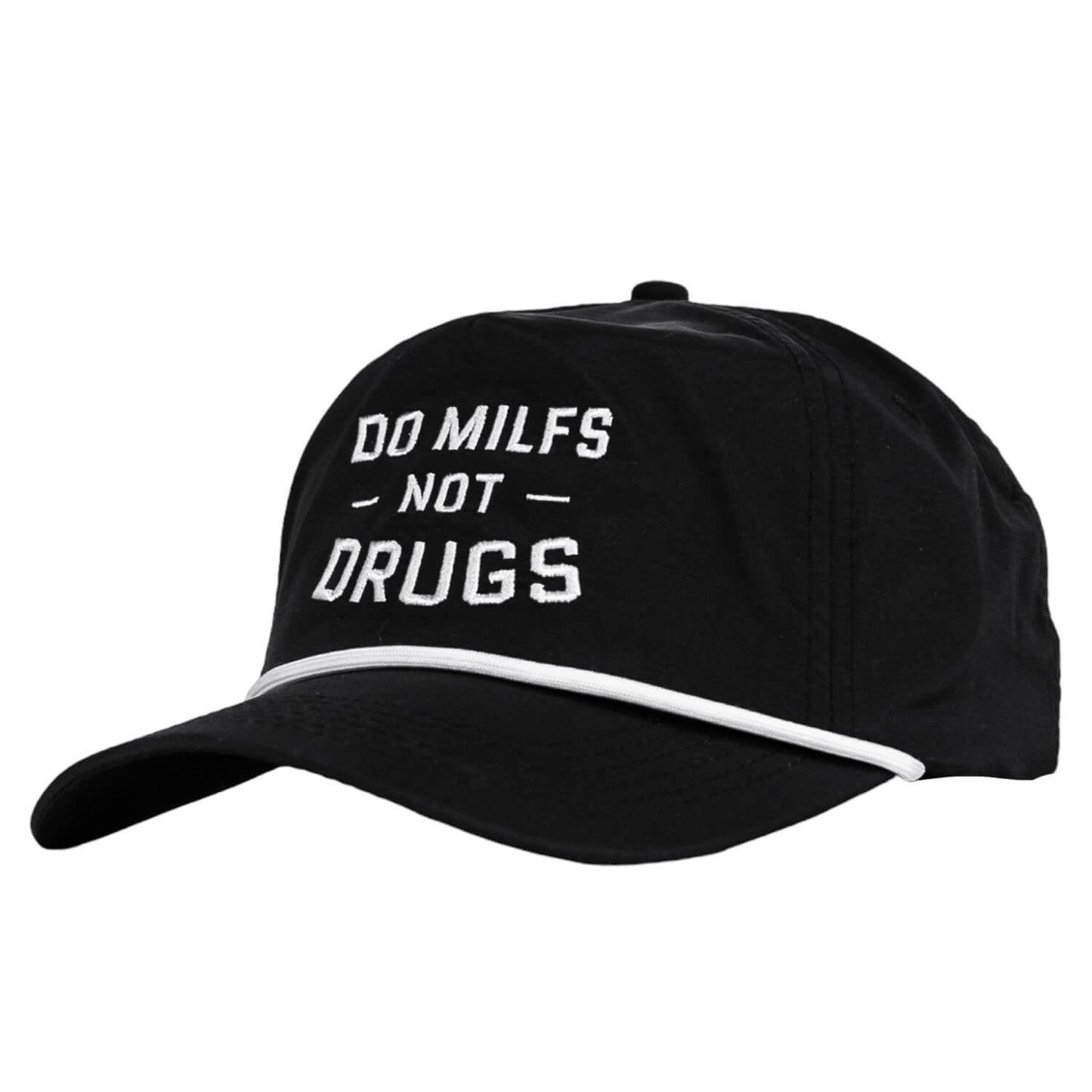 CRUSHABLE ROPE SNAPBACK | DO MILFS NOT DRUGS HAT