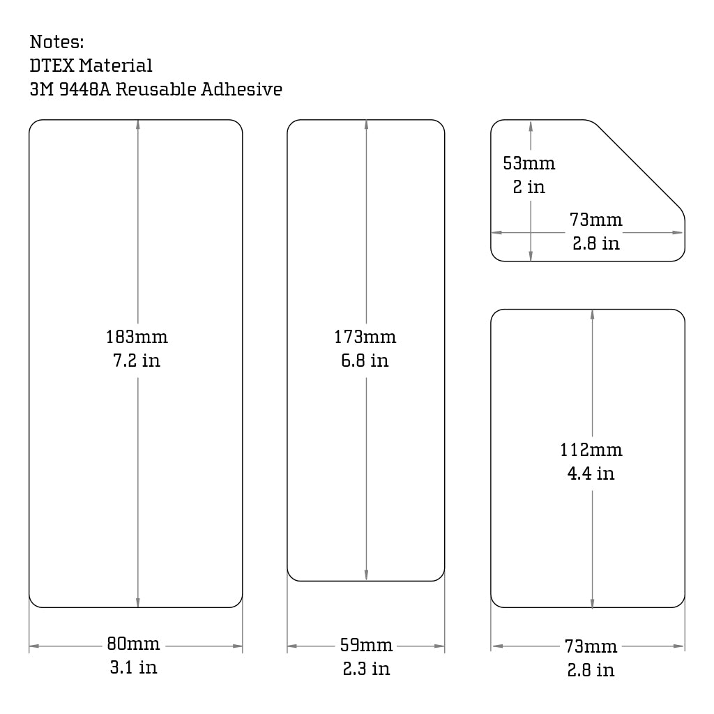 DTEX TRAY PADS