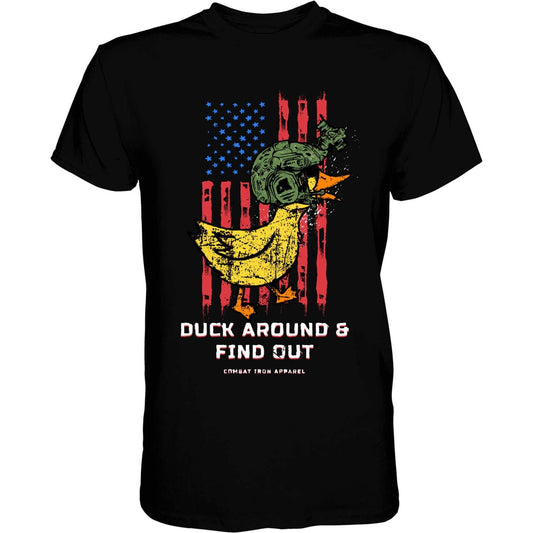 DAFO: DUCK AROUND AND FIND OUT MEN'S T-SHIRT