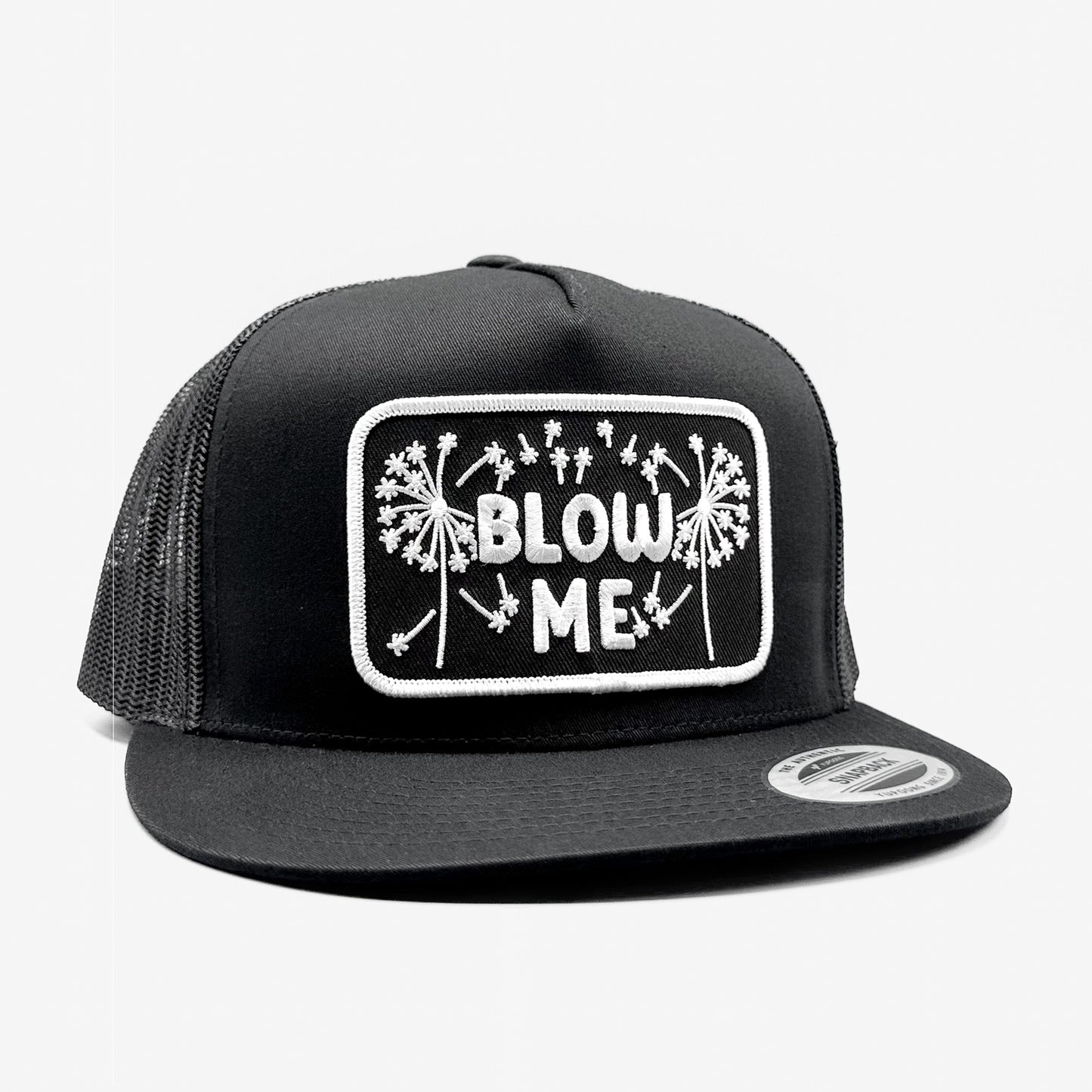 Blow Me "Dandelions" Funny Trucker Hat