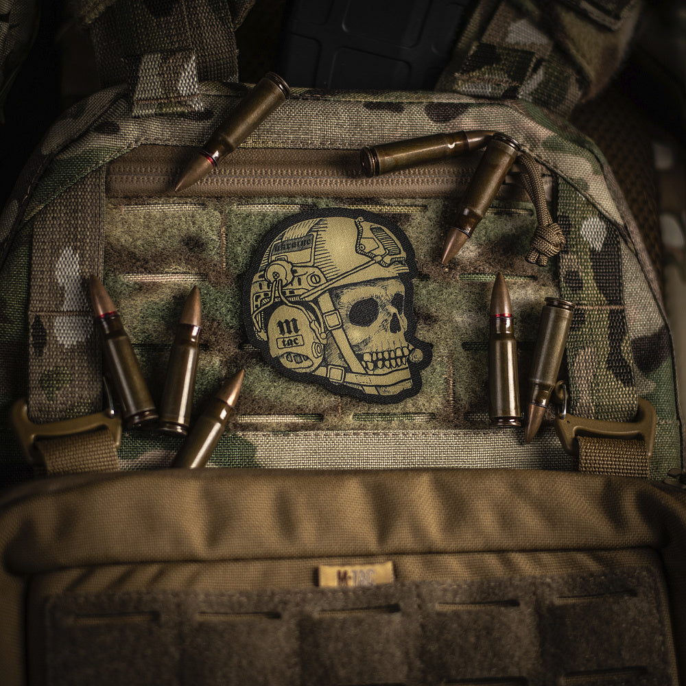 M-Tac patch Operator Skull