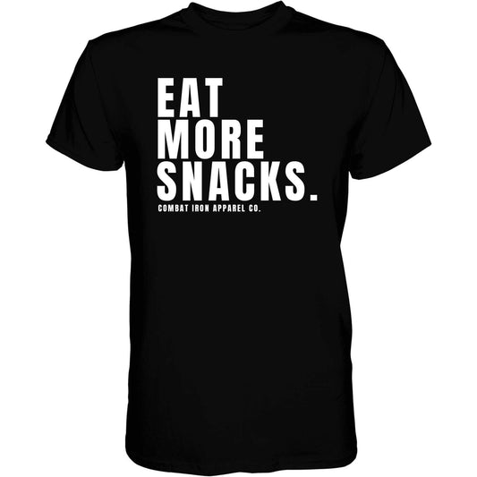 EAT MORE SNACKS MEN'S T-SHIRT