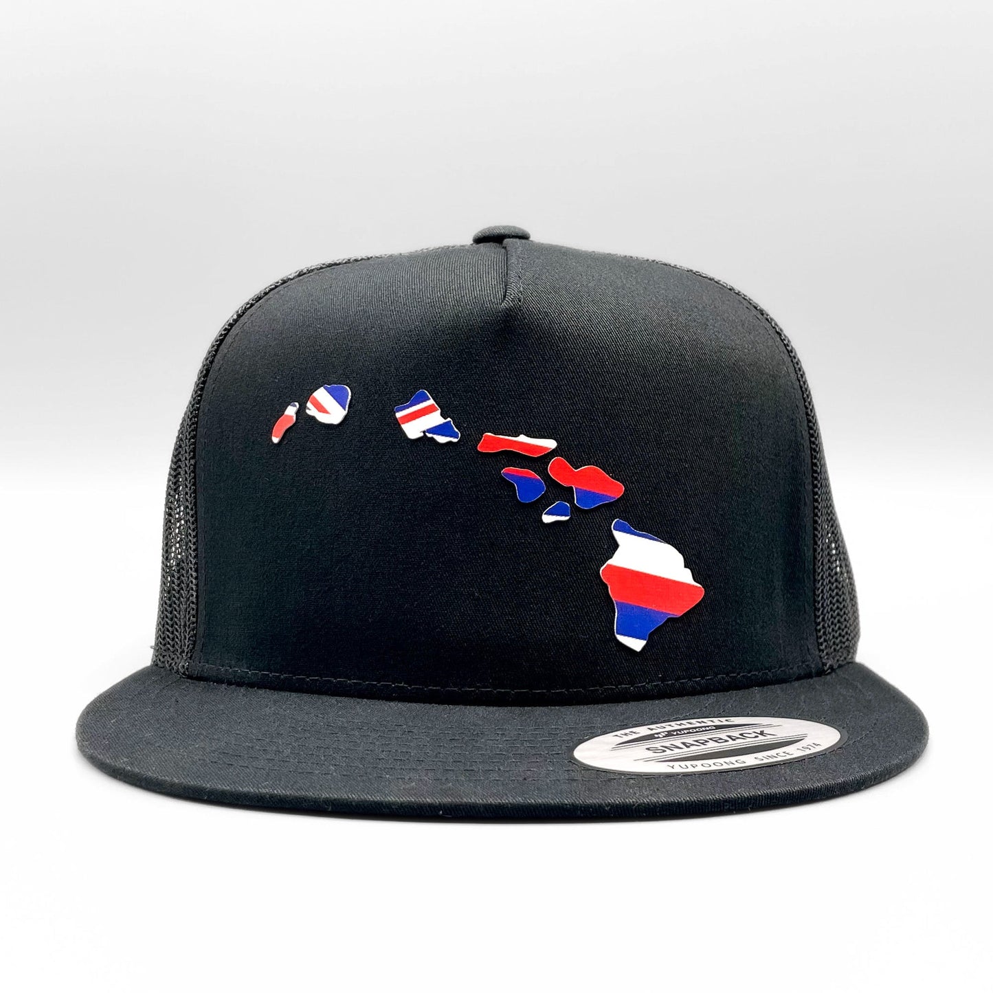 Hawaii State Flag Retro Trucker