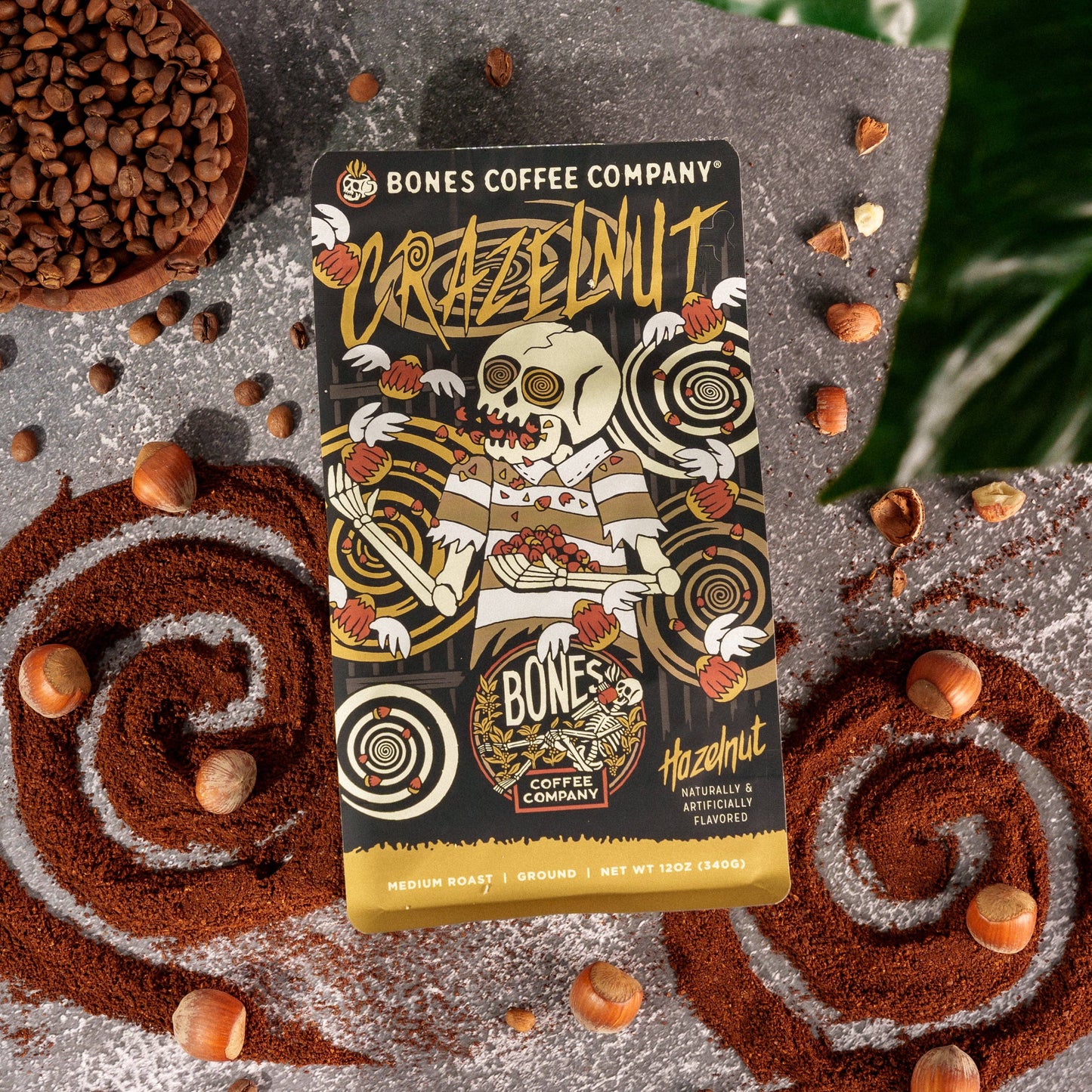 Crazelnut Flavored Coffee | 12oz | Whole Bean & Ground