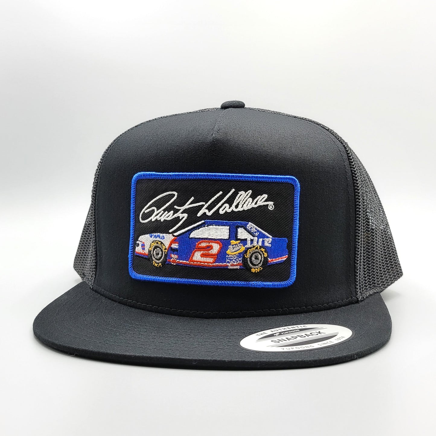 Rusty Wallace Miller Beer Nascar Racing Trucker Hat