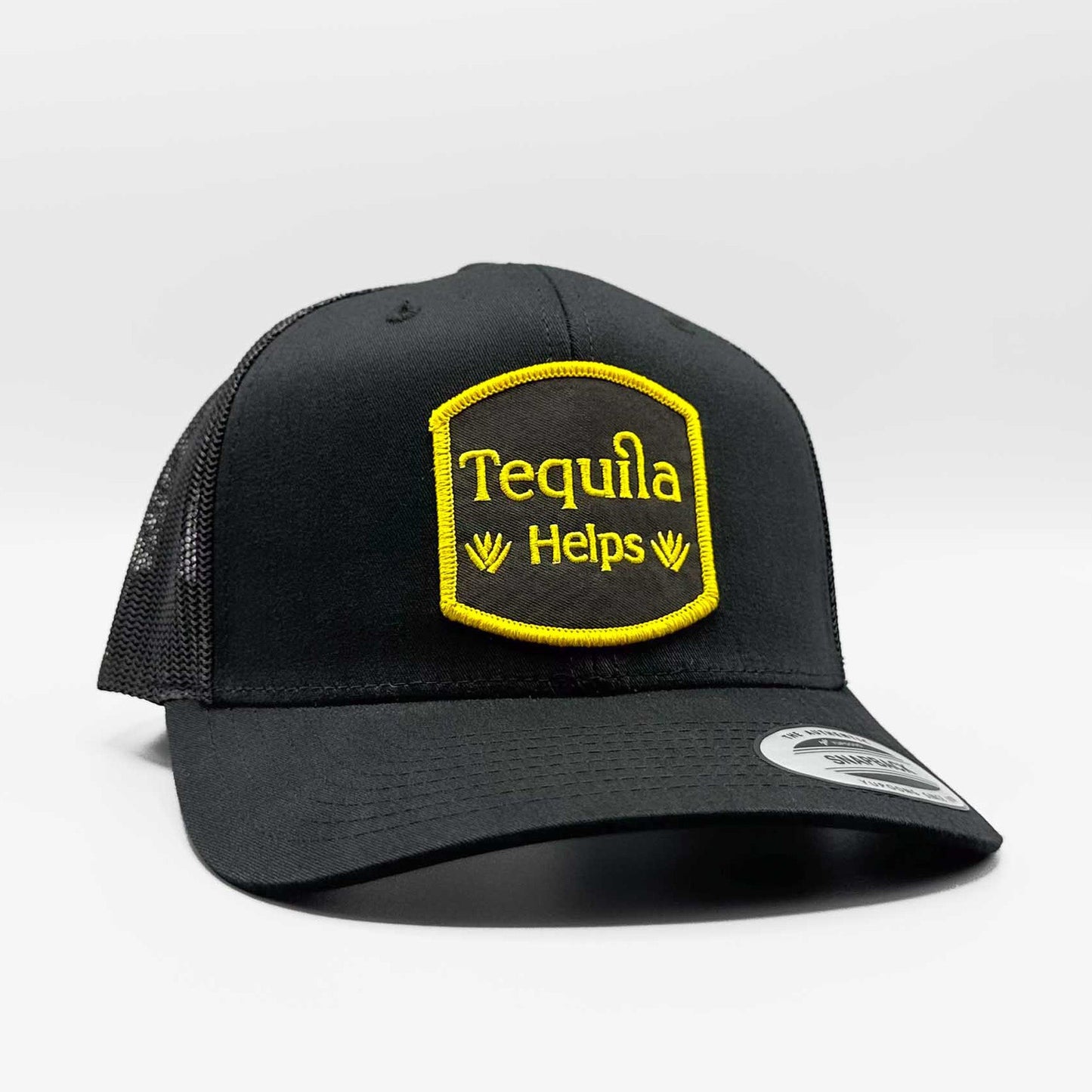 Tequila Helps Funny Trucker Hat