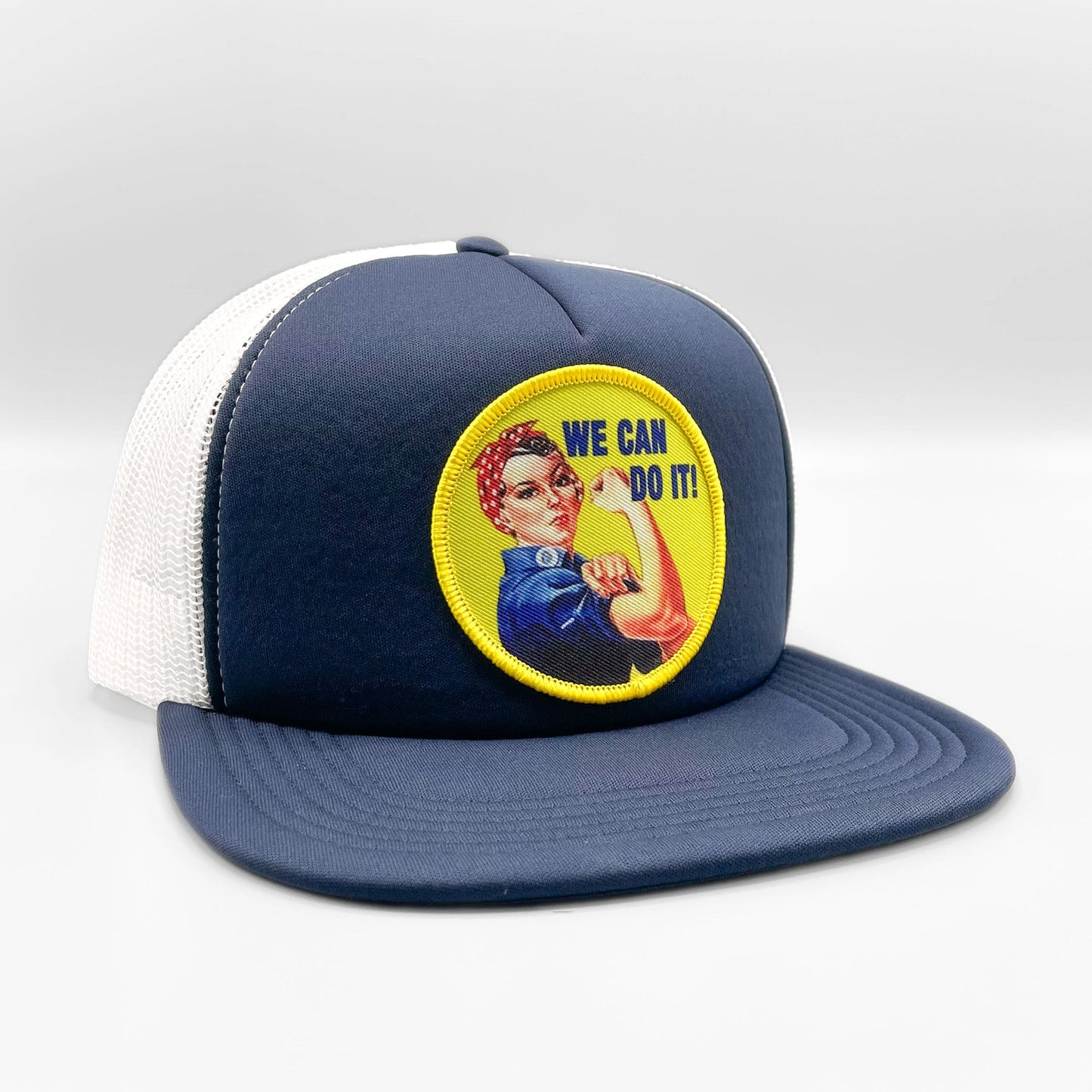 We Can Do It, "Rosie the Riveter" Retro WWII Patriotic Trucker