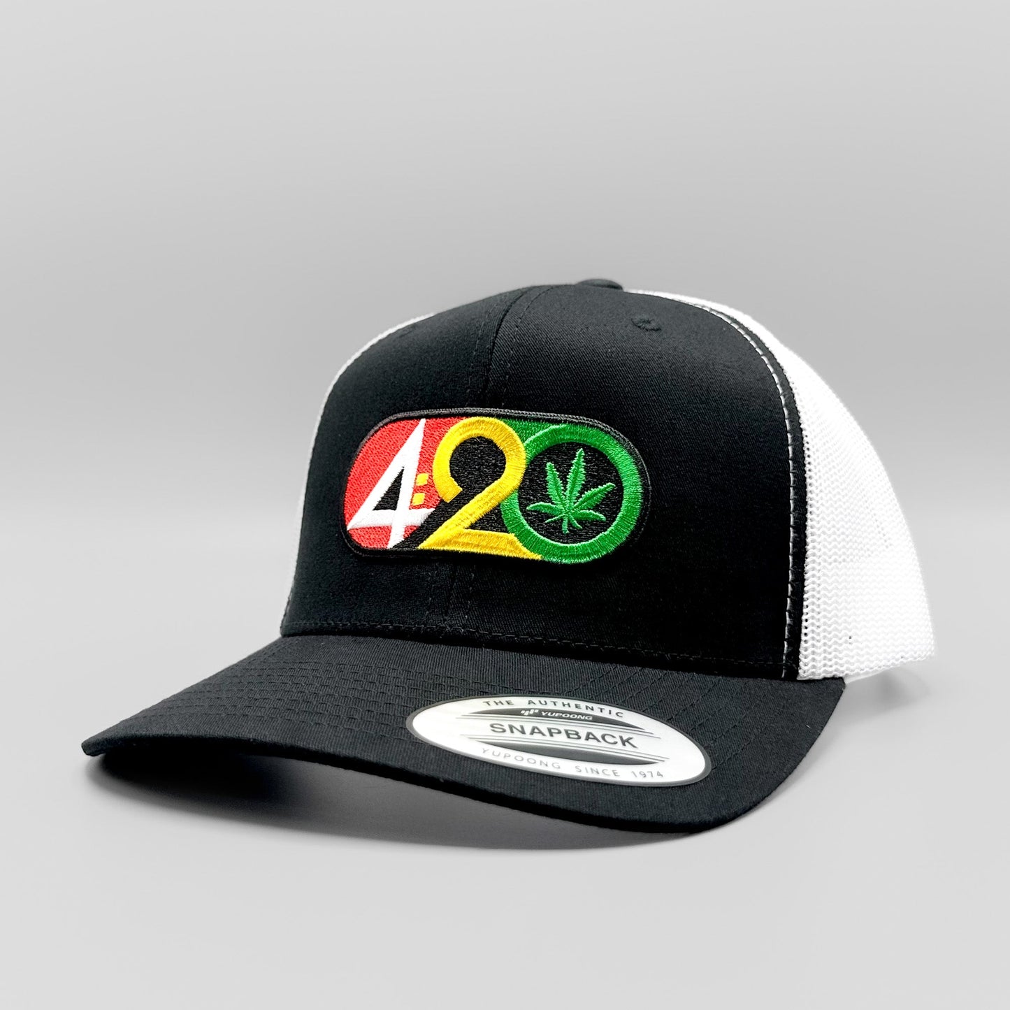 420 Marijuana Rasta Chronic Trucker Hat