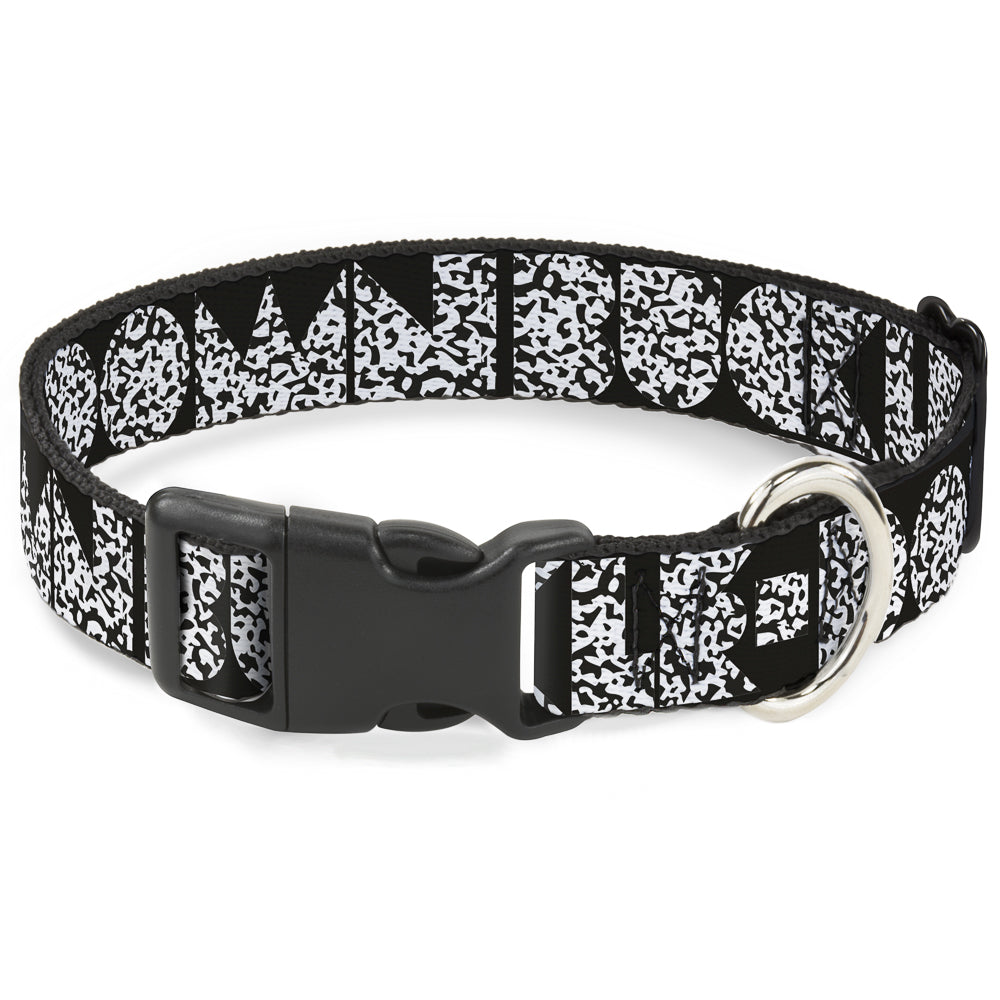 Plastic Clip Collar - BUCKLE-DOWN Shapes Black/Camo White/Black