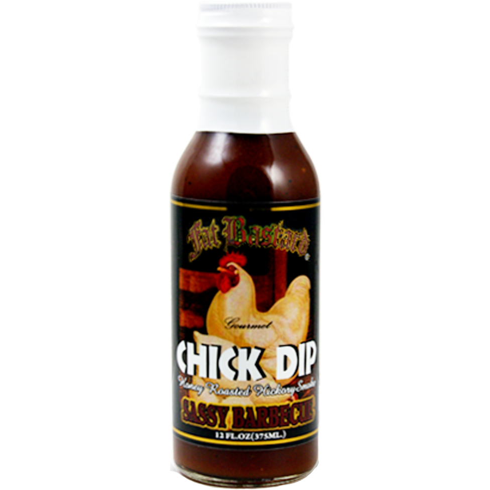 Fat Bastard Chick Dip Sassy Barbecue Sauce 12 oz.