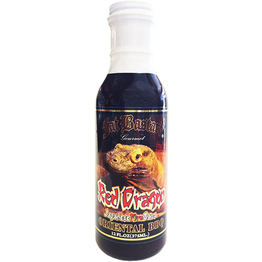 Fat Bastard Red Dragon Fire Oriental BBQ Sauce 12 oz.