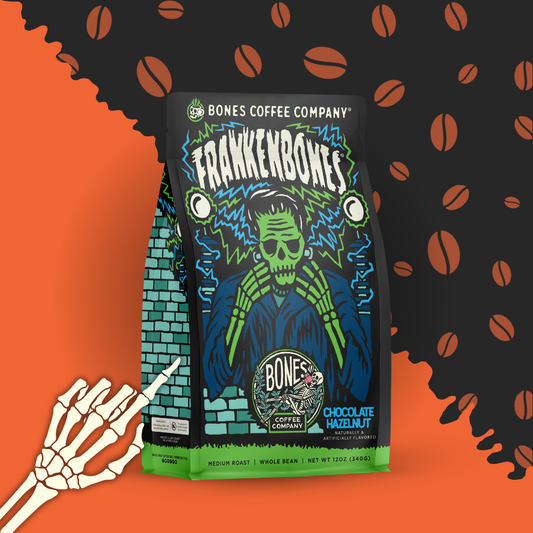 Frankenbones Flavored Coffee | 12oz | Whole Bean & Ground