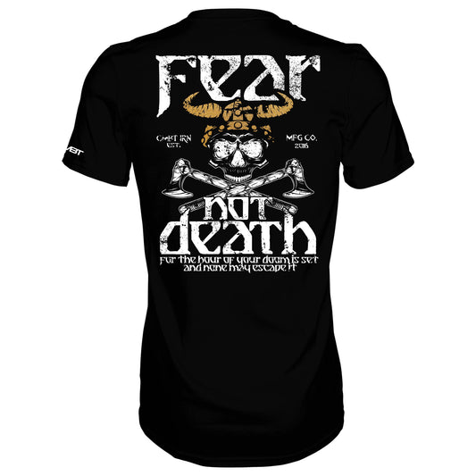 FEAR NOT DEATH, VIKING WARRIOR MEN'S T-SHIRT