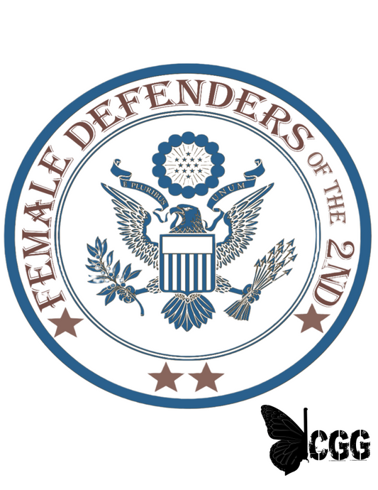 FEMALE DEFENDER Sticker