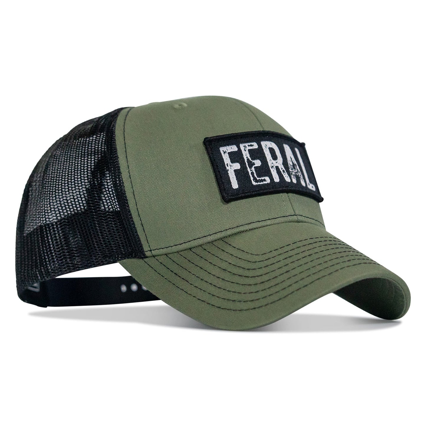 Feral Vintaged Patch Snapback Hat