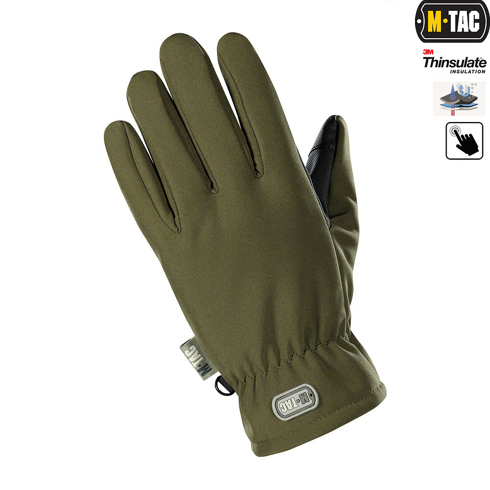 M-Tac Gloves Soft Shell Thinsulate