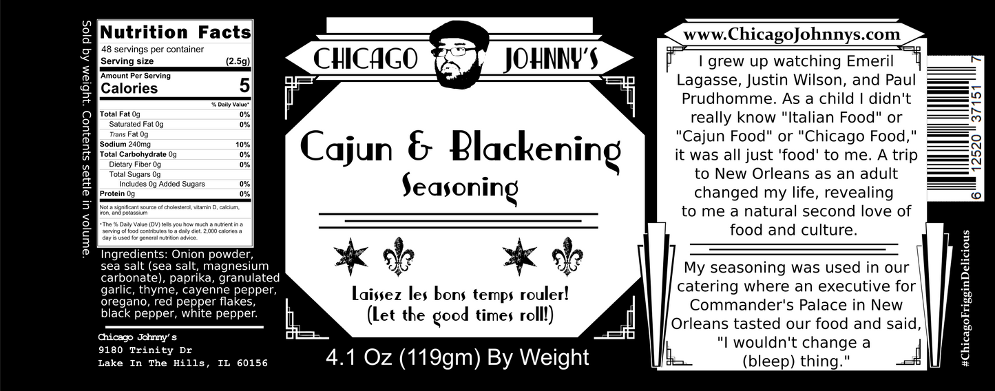 Cajun and Blackening Seasoning