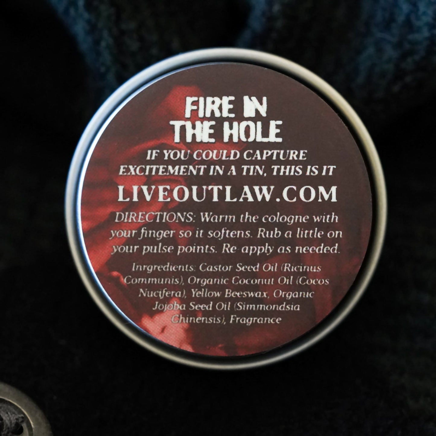 Fire in the Hole Campfire Solid Cologne