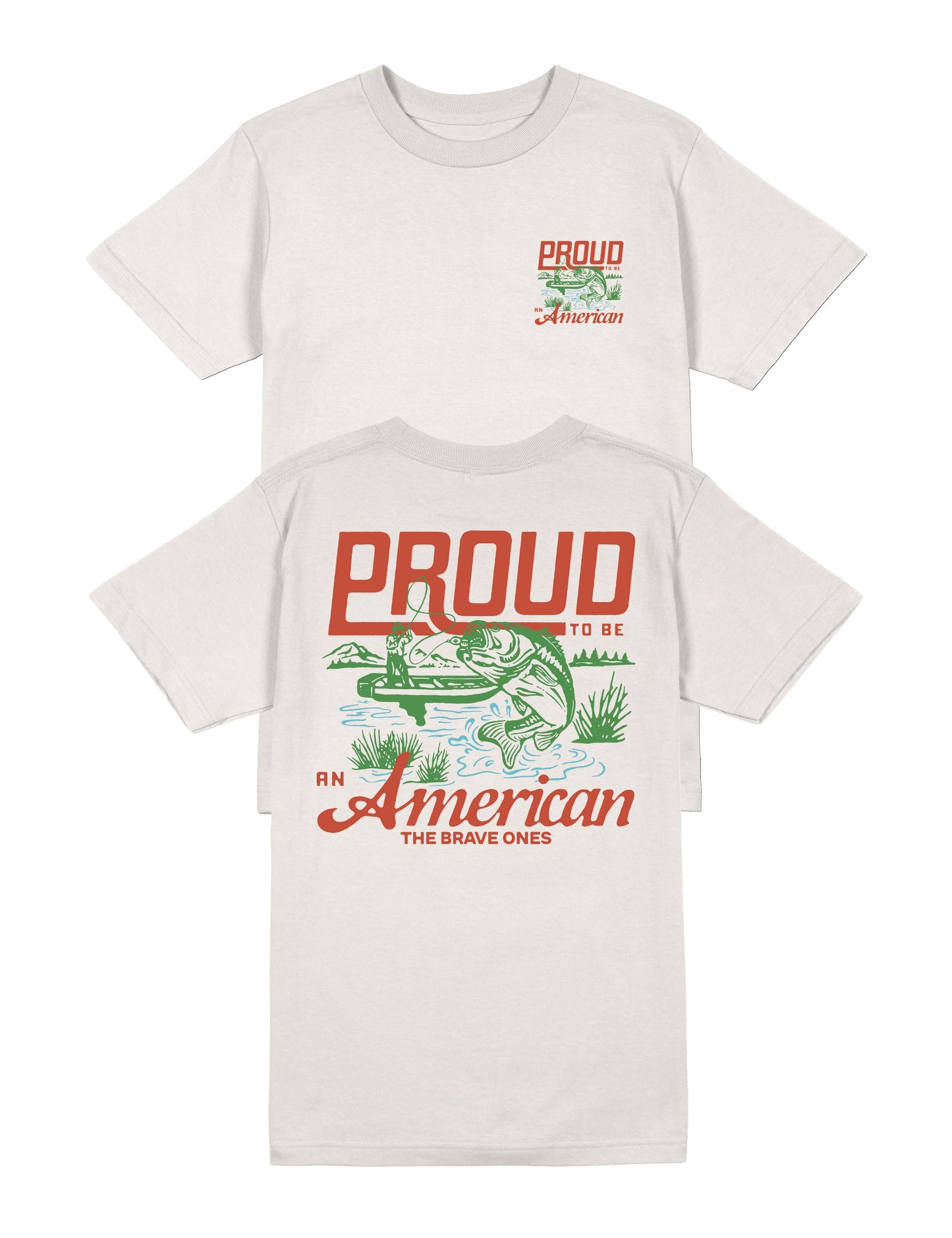 Proud American Fisherman Tee