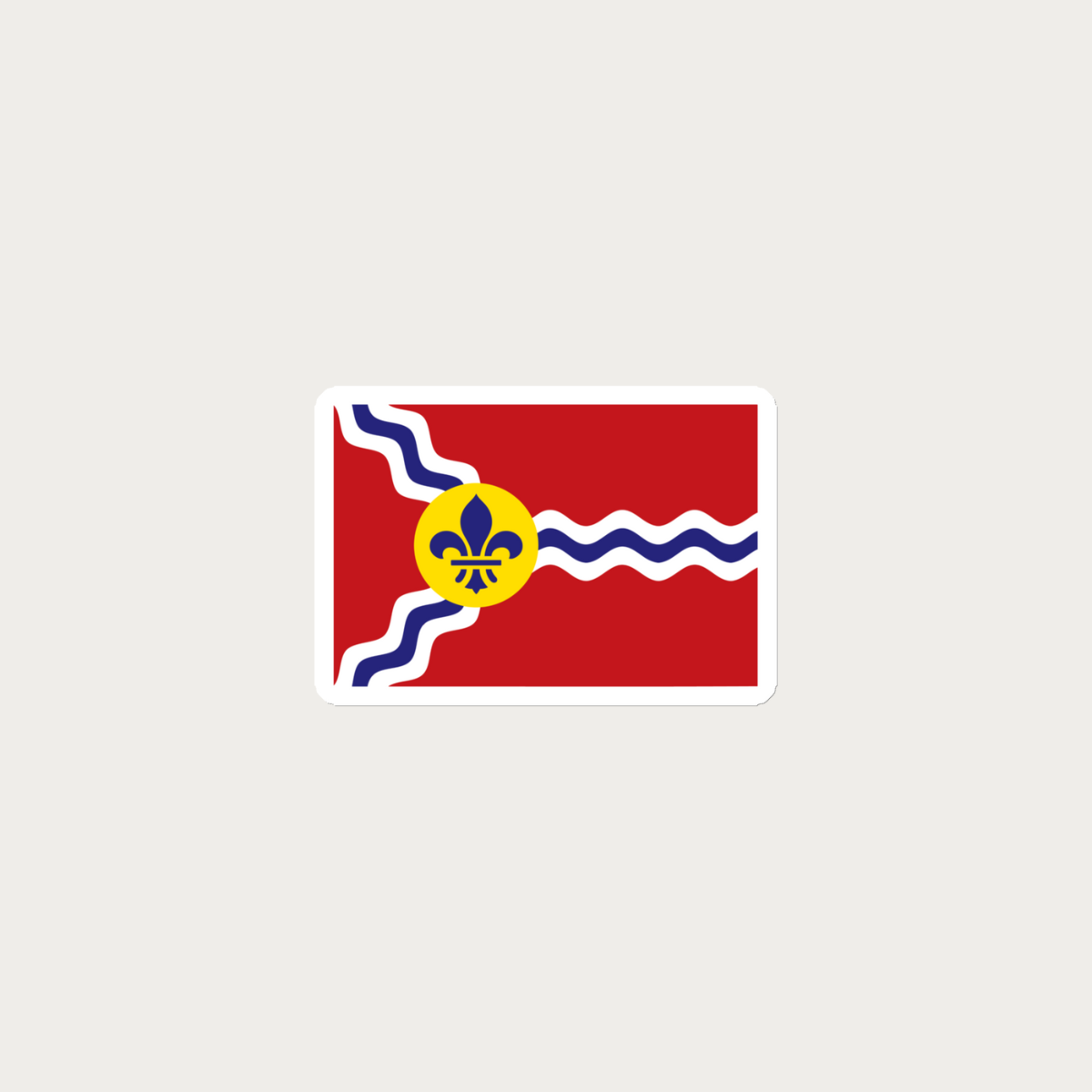 Flag of St. Louis Magnet