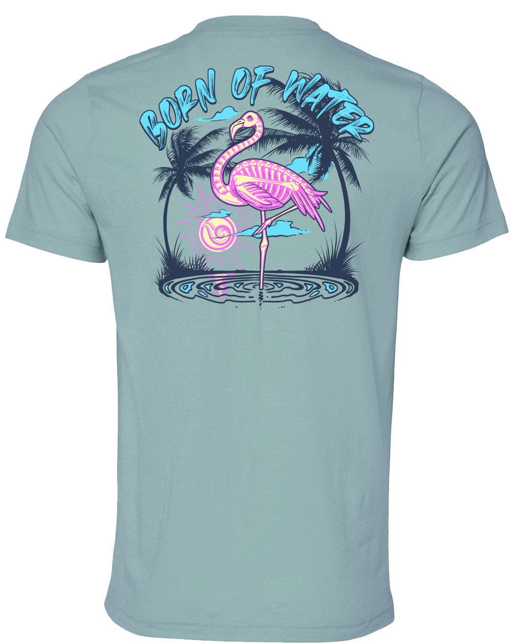 Flamingo Skeleton T-Shirt