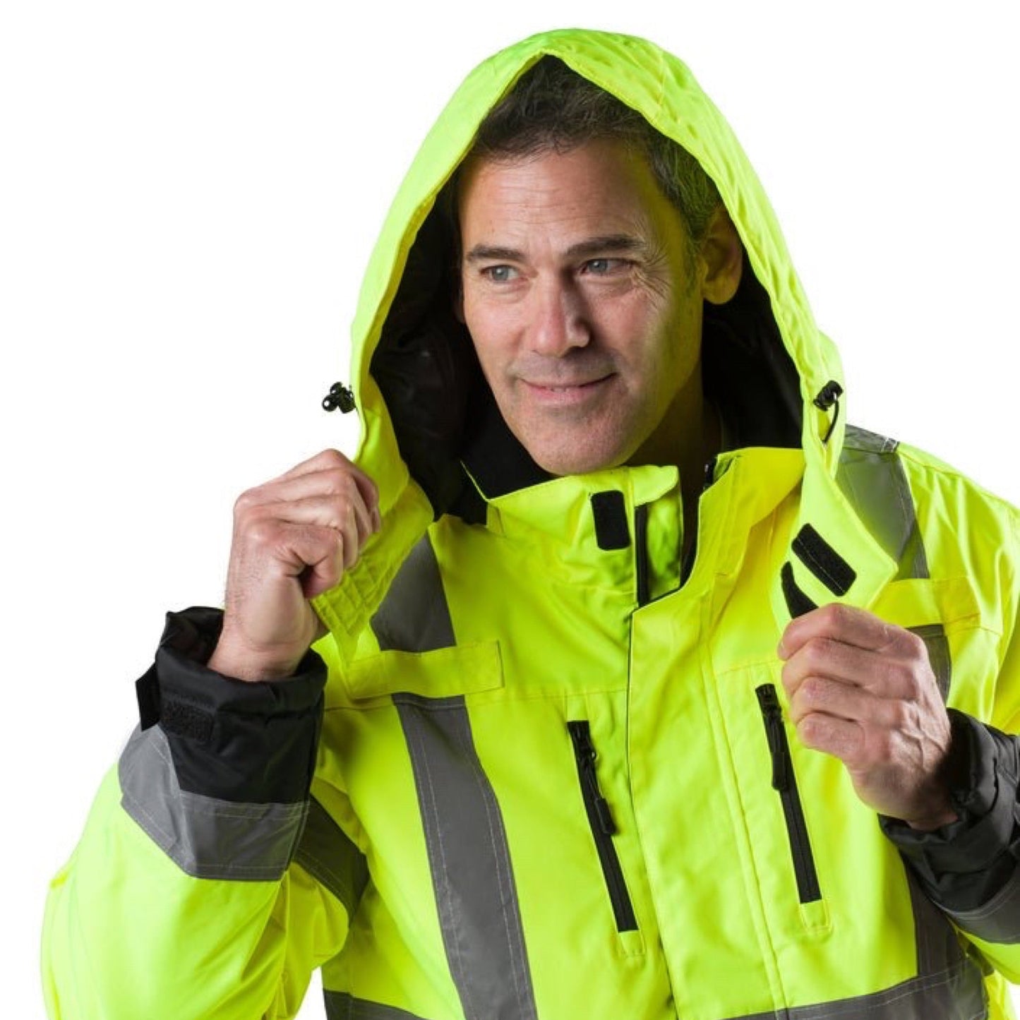 Flash Heated Hi Vis Jacket