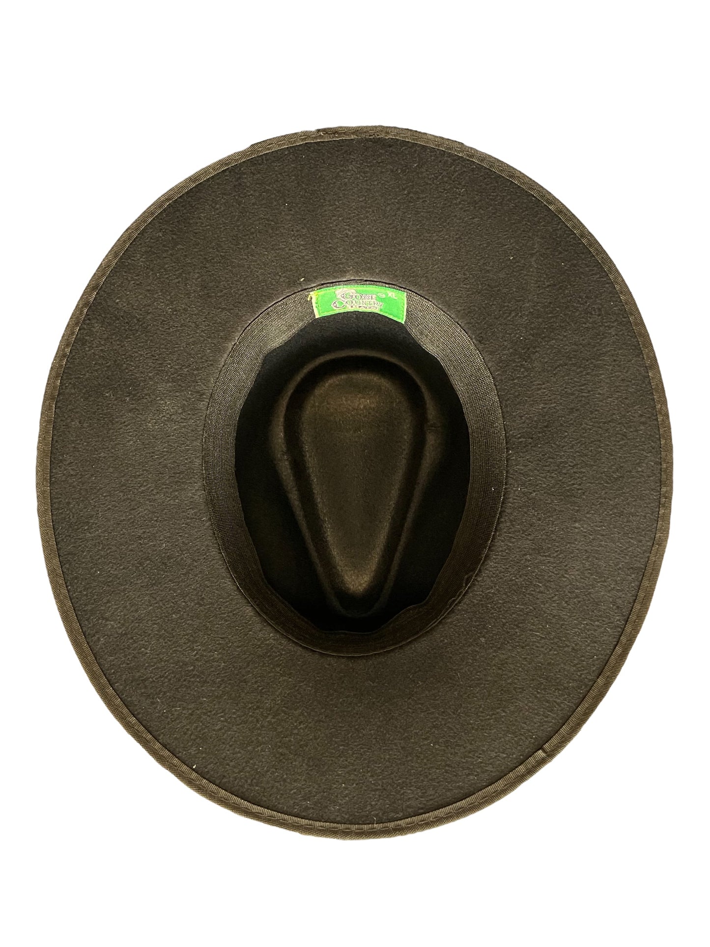 Flat Brim Black - Cotton (Rancher Series)