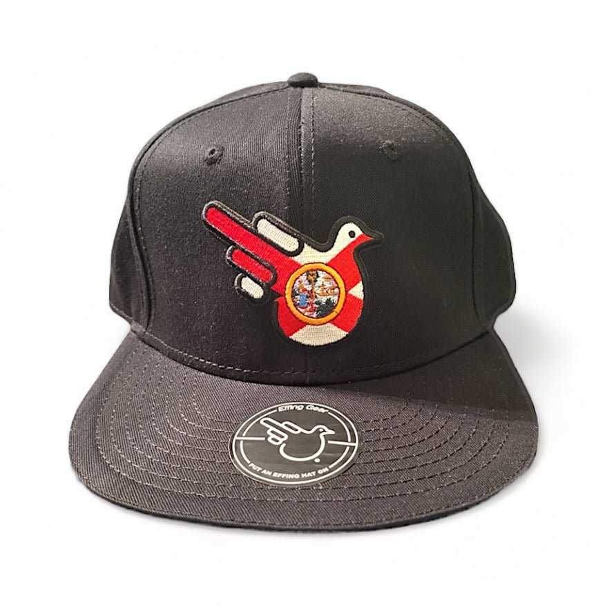 Florida Snapback Flat Bill Hat Patch