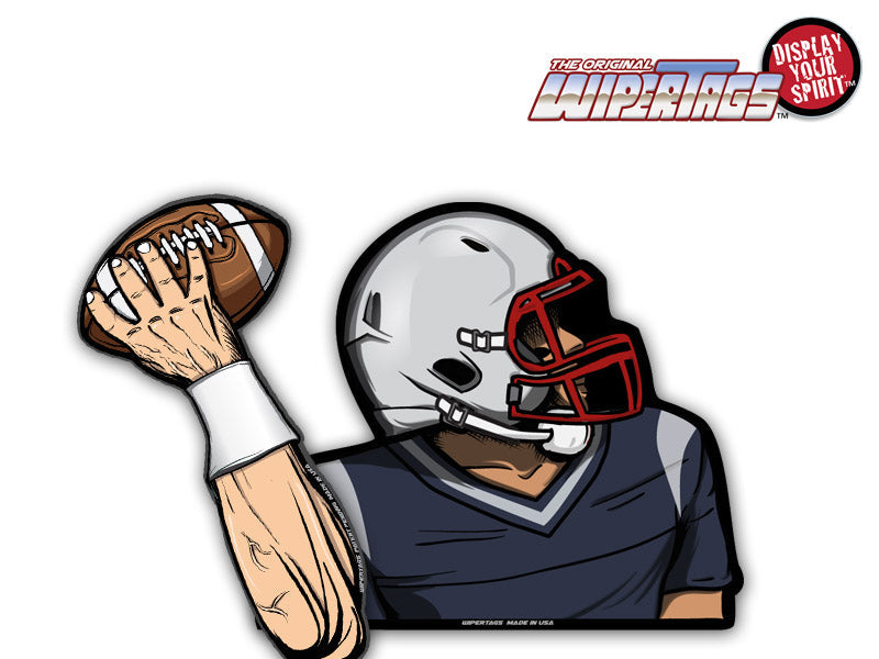 Football Quarterback WiperTags (various teams)