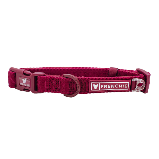 Frenchie Comfort Collar - Ruby