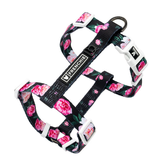 Frenchie Strap Harness - Moody Floral