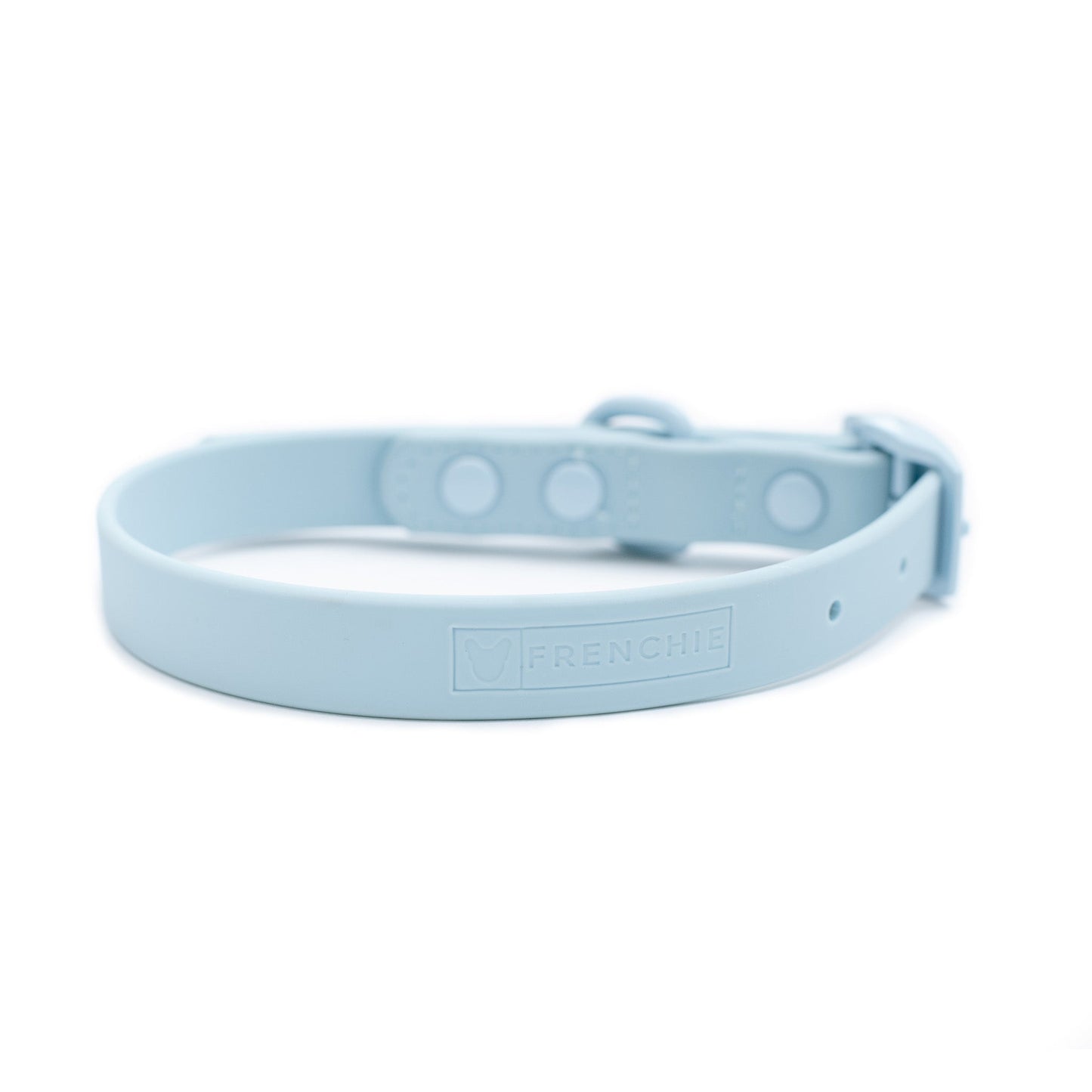 Frenchie Waterproof Collar - Ocean Blue