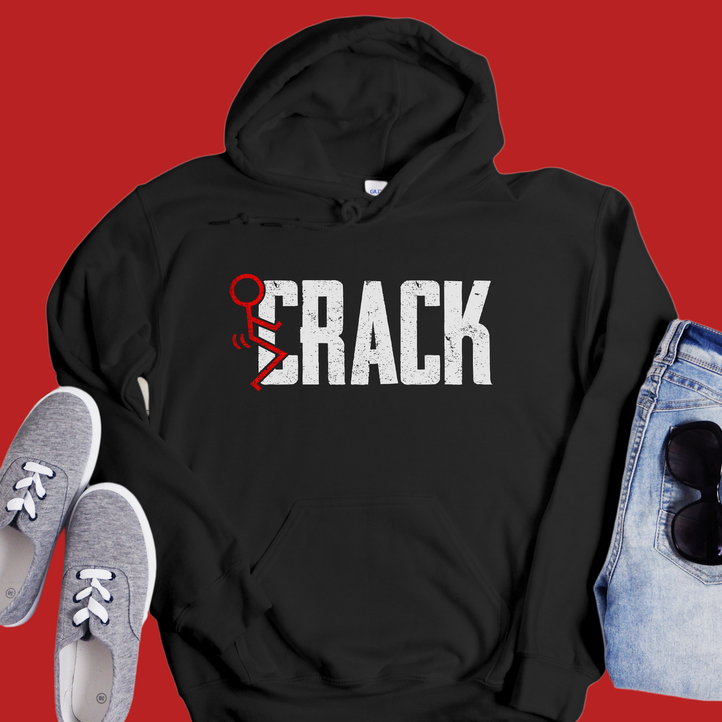 Recovery Hoodie | Inspiring Sobriety | F#CK Crack