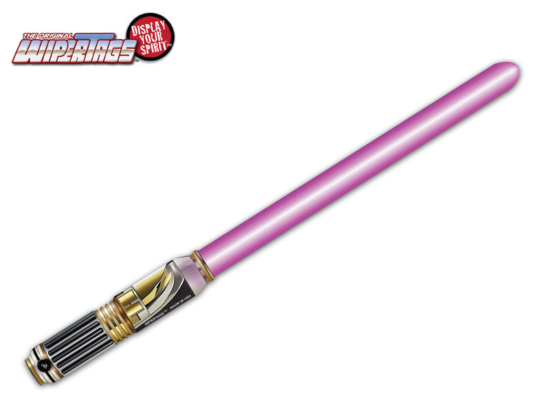 Galactic Purple Saber WiperTag (non-reflective)