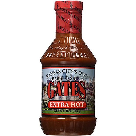 Gates Extra Hot Bar-B-Q Sauce 18 oz.