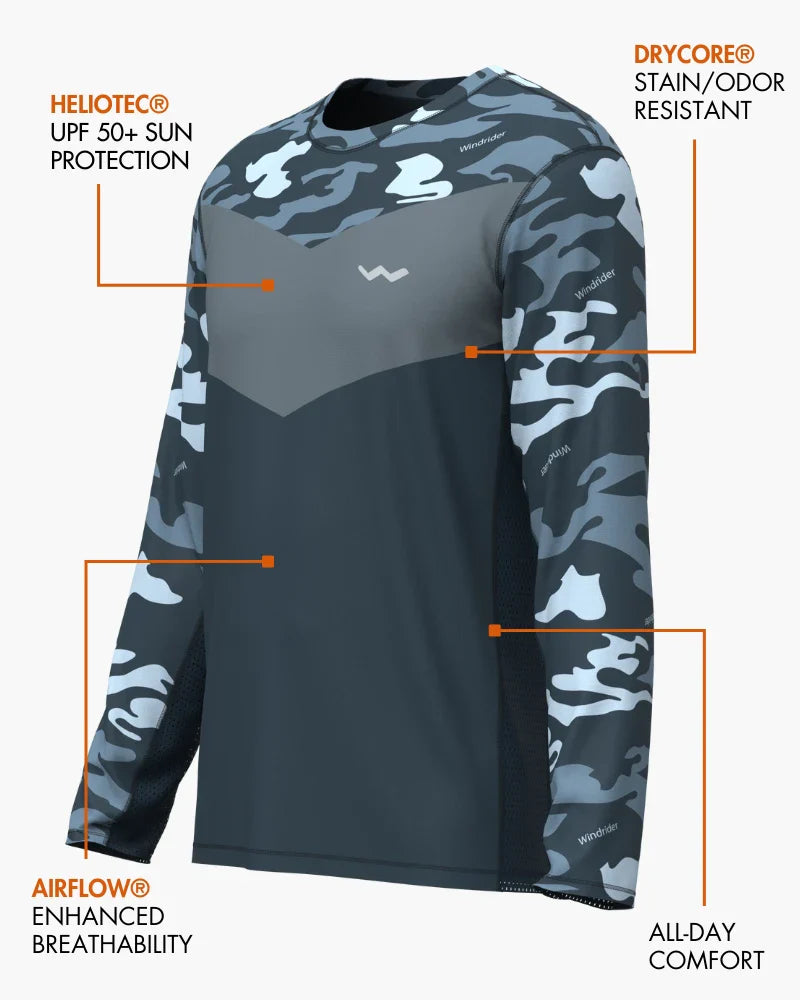 HELIOS Long Sleeve Fishing Shirt