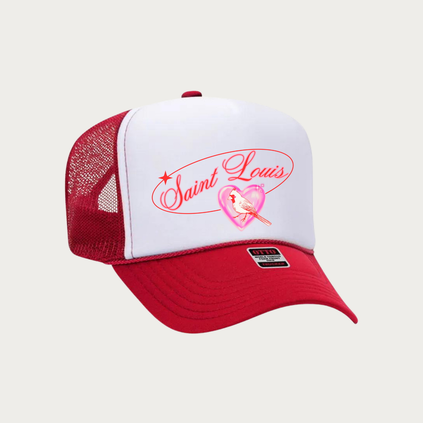 Hearts for Birds Foam Trucker Cap