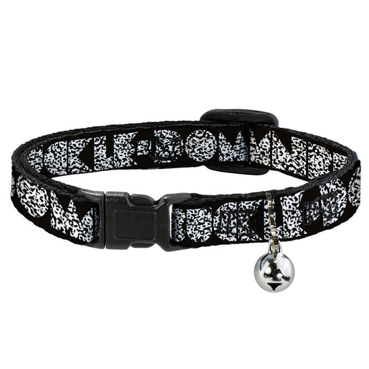 Cat Collar Breakaway - BUCKLE-DOWN Shapes Black Camo White Black