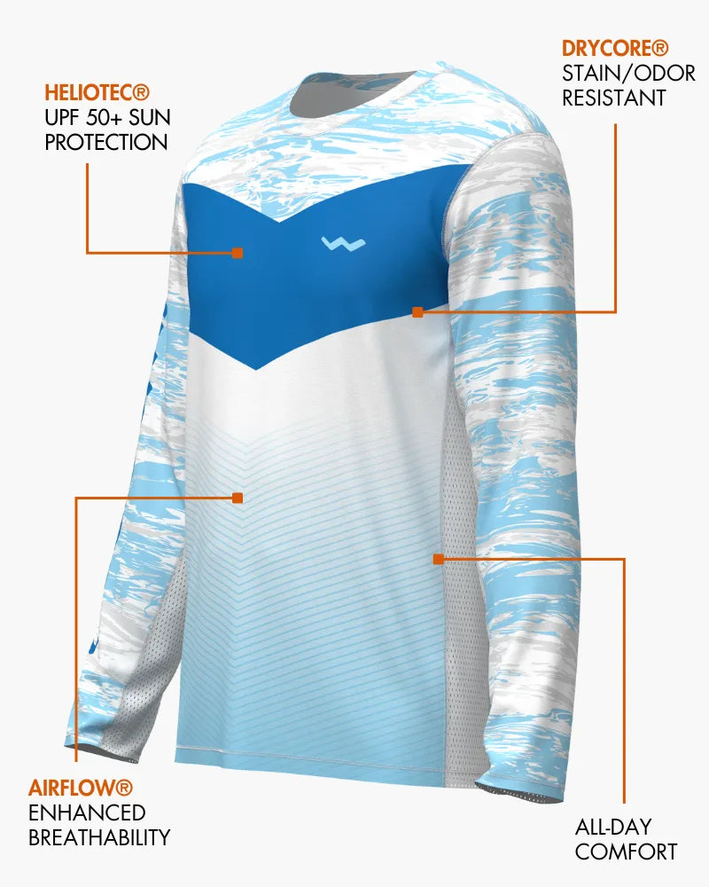 HELIOS Long Sleeve Fishing Shirt